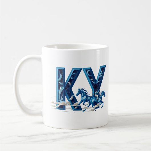 Kentucky Pride: Reittiere Kaffeetasse (Links)