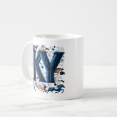 Kentucky Pride: Reittiere Kaffeetasse (Vorderseite Links)