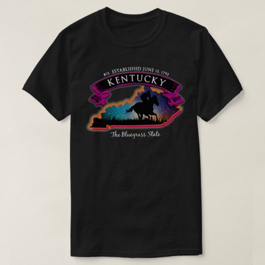 Kentucky Racing Souvenir T-Shirt (Design vorne)