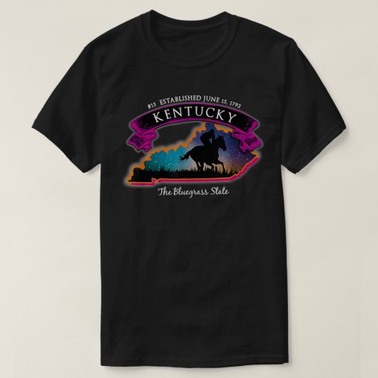 Kentucky Racing Souvenir T-Shirt (Design vorne)