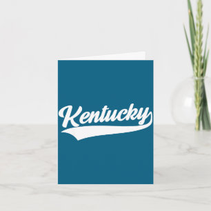 Kentucky - Retro-Design - klassisch  Karte