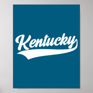 Kentucky - Retro-Design - klassisch Poster