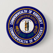Kentucky Round Emblem Button (Vorderseite)
