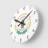Kentucky Runde Wanduhr (Winkel)