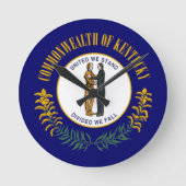 KENTUCKY RUNDE WANDUHR (Vorderseite)