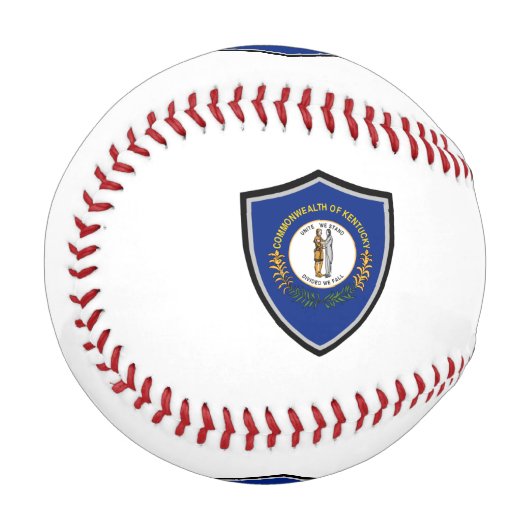 Kentucky-Schild-Baseball Baseball (Vorderseite Links)