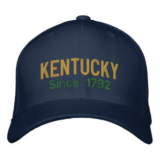 Kentucky seit 1792 bestickte baseballkappe