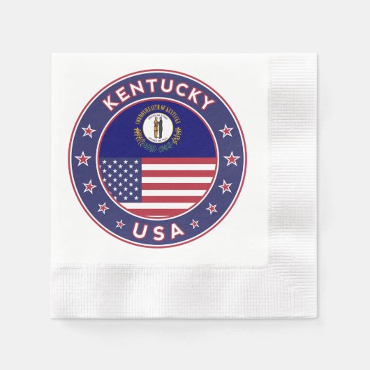 Kentucky Serviette (Vorderseite)