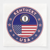 Kentucky Serviette (Vorderseite)