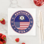 Kentucky Serviette (Beispiel)