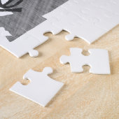 Kentucky Shaped Old Gray Chalkboard Name Black Puzzle (Seite)