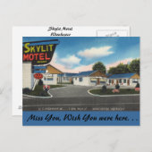 Kentucky, Skylit Motel, Winchester Postkarte (Vorne/Hinten)