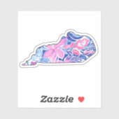 Kentucky - Sommeraufkleber - Lilly Inspiriert Aufkleber (Blatt)