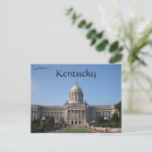 Kentucky Staat Hauptstadt Frankfort Kentucky Postkarte (Stehend Vorderseite)
