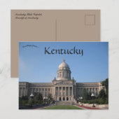 Kentucky Staat Hauptstadt Frankfort Kentucky Postkarte (Vorne/Hinten)
