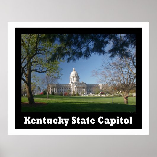 KENTUCKY STAAT HAUPTSTADT POSTER (Vorne)
