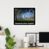 KENTUCKY STAAT HAUPTSTADT POSTER (Heimbüro)
