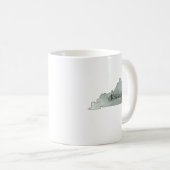 Kentucky Staat Illustration Kaffeetasse (VorderseiteRechts)