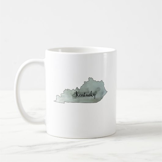 Kentucky Staat Illustration Kaffeetasse (Links)