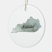 Kentucky Staat Illustration Keramik Ornament (Links)