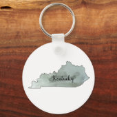 Kentucky Staat Illustration Schlüsselanhänger (Vorderseite)
