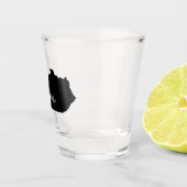 Kentucky Staat Map Belong Schnapsglas (Rechts)
