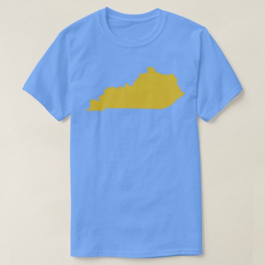 Kentucky Staat Map TShirt (Design vorne)