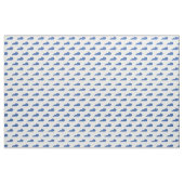 Kentucky Staat Pattern Blau Stoff (Yard (91,4 cm))