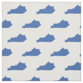 Kentucky Staat Pattern Blau Stoff (Muster)