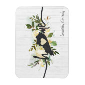 Kentucky Staat Personalisiert Ihre Zuhause City Ru Magnet (Vertikal)