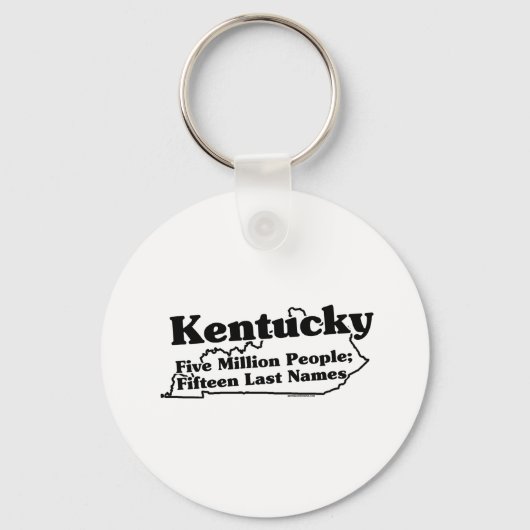 Kentucky Staat Slogan Schlüsselanhänger (Vorderseite)