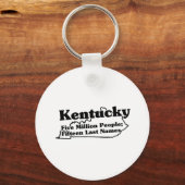 Kentucky Staat Slogan Schlüsselanhänger (Vorderseite)