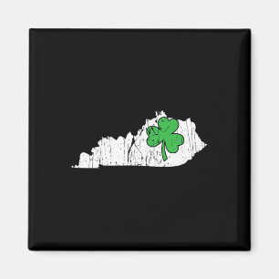 Kentucky Staat St. Patrick's Day Kentucky Green Sh Magnet