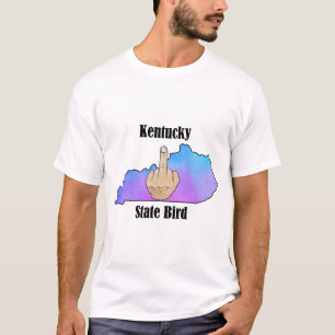 Kentucky Staat Vogel T - Shirt Mittelfinger