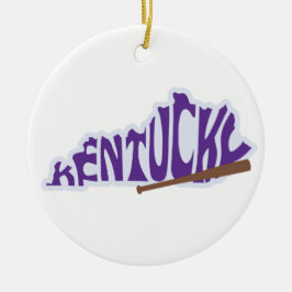 Kentucky Staat Weihnachtsbaum Keramik Ornament