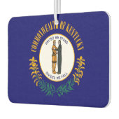 Kentucky-Staats-Flaggen-Entwurf Autolufterfrischer (Links)