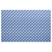 Kentucky-Staats-Muster-Weiß auf Blau Stoff (Yard (91,4 cm))