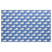 Kentucky-Staats-Muster-Weiß auf Blau Stoff (Fat Quarter (45,7 x 55,9 cm))