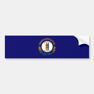 Kentucky State Flag Design Autoaufkleber