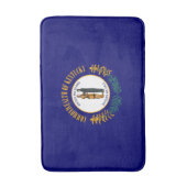 Kentucky State Flag Design Badematte (Vorderseite Vertikal)