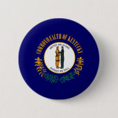 Kentucky State Flag Design Button (Vorderseite)