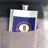 Kentucky State Flag Design Flachmann (Beispiel)