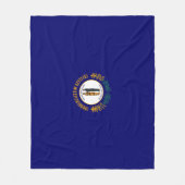 Kentucky State Flag Design Fleecedecke (Vorderseite)