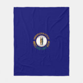 Kentucky State Flag Design Fleecedecke (Vorderseite)