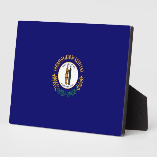 Kentucky State Flag Design Fotoplatte (Seite)