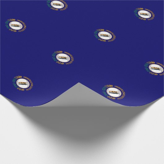 Kentucky State Flag Design Geschenkpapier (Ecke)