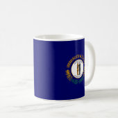 Kentucky State Flag Design Kaffeetasse (VorderseiteRechts)