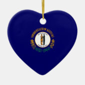 Kentucky State Flag Design Keramik Ornament (Vorne)