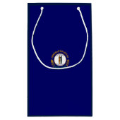 Kentucky State Flag Design Kleine Geschenktüte (Rückseite)