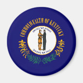 Kentucky State Flag Design Magnet (Vorne)